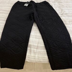 The Hundreds Black Quilted Joggers